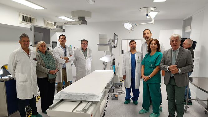 El Hospital Infanta Elena estrena la nueva sala de marcapasos