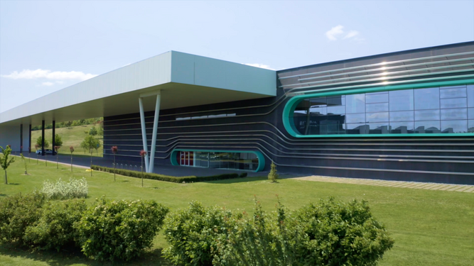 Edificio del Basquevolt Innovation Center en Vitoria.