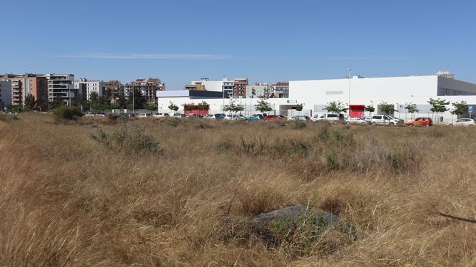 Parcela dotacional del Ensanche de Huelva.