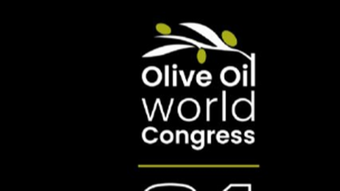 Cartel del Olive Oil World Congress.