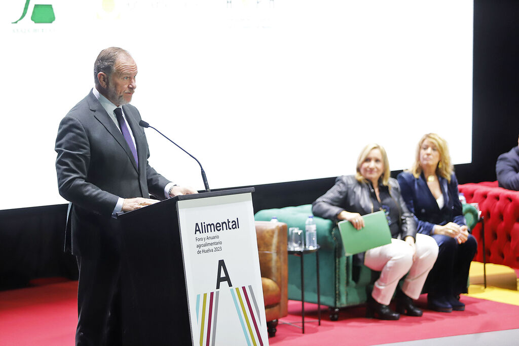 Im&aacute;genes de la inauguraci&oacute;n de Alimental 2023, Foro Agroalimentario de Huelva.