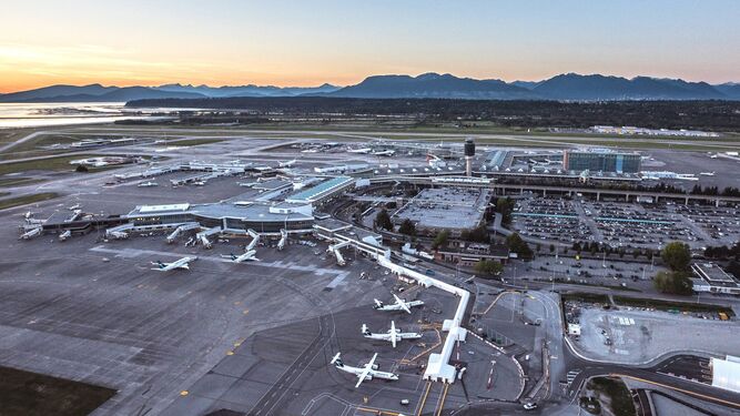 Aeropuerto Internacional de de Vancouver.