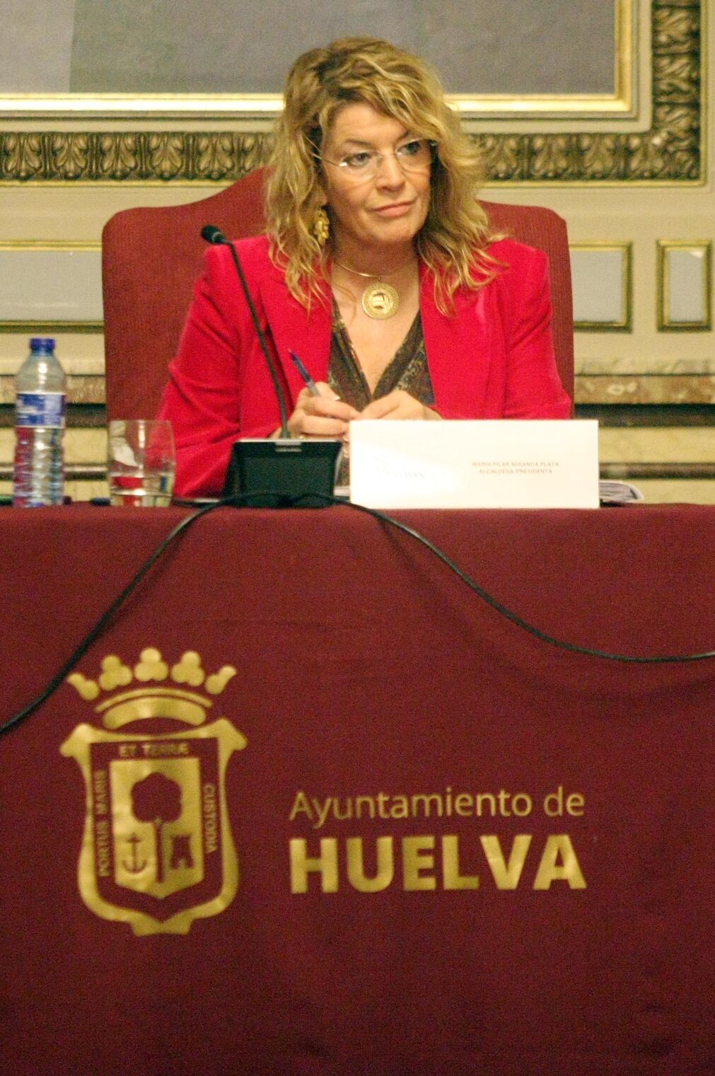 Im&aacute;genes del pleno del Ayuntamiento de Huelva