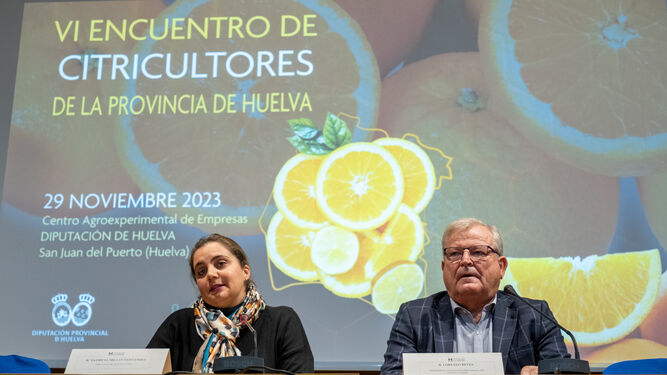 El VI Encuentro de citricultores de la provincia de Huelva.