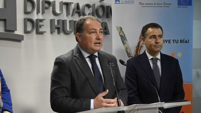 El presidente de la Diputación de Huelva, David Toscano.