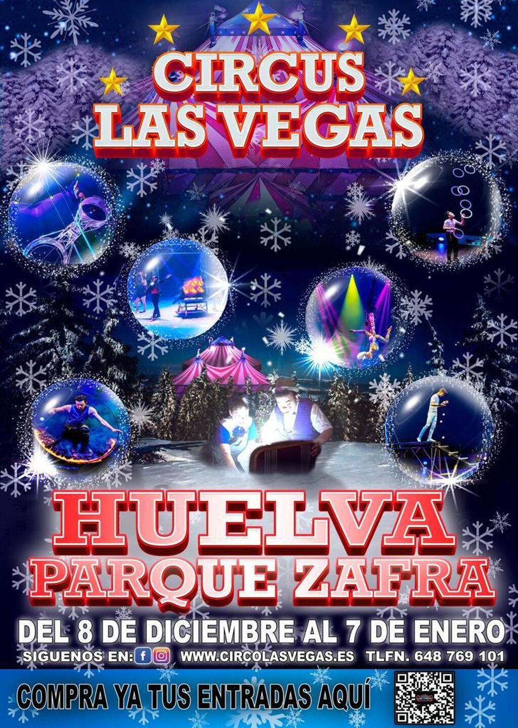 Circus Las Vegas en Huelva