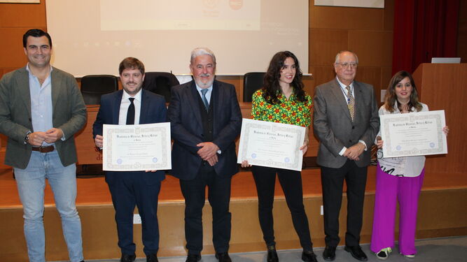 La Academia de Ciencias, Artes y Letras de Huelva entrega sus Premios Jóvenes Investigadores.