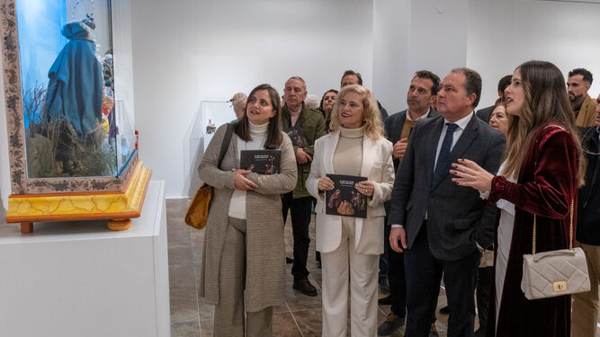 La exposición de belenes en la Diputación de Huelva.