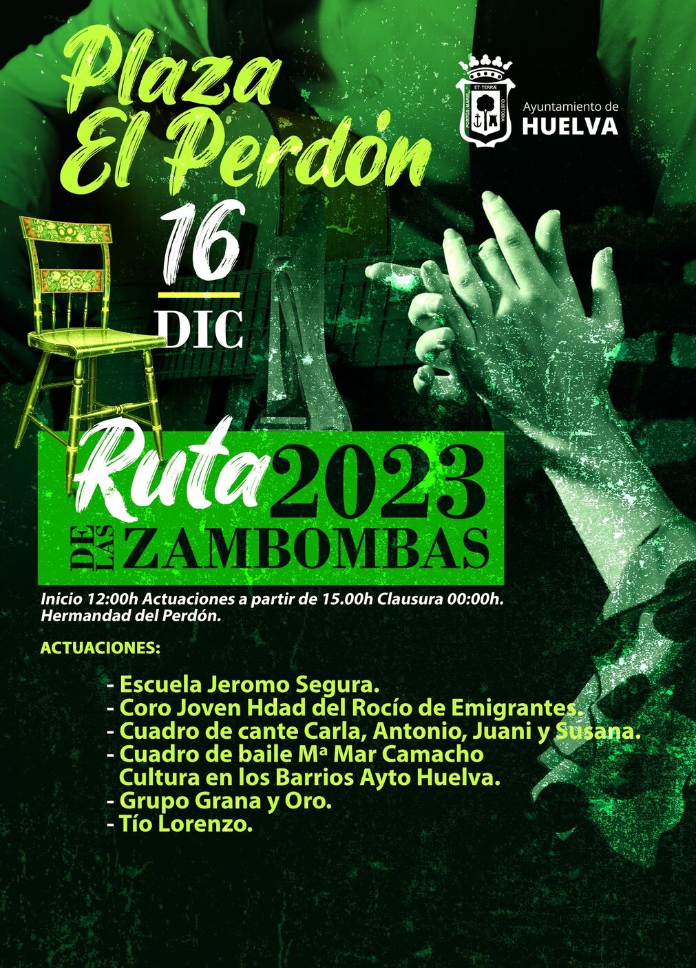 Zambomba de la Plaza El Perd&oacute;n
