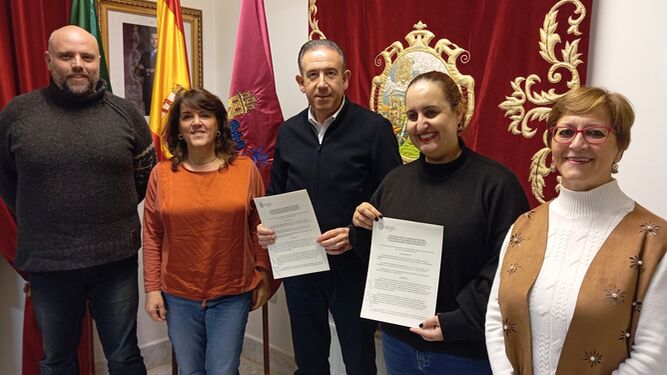 Acuerdo entre el Ayuntamiento de Aracena y el Coro Aretiena.