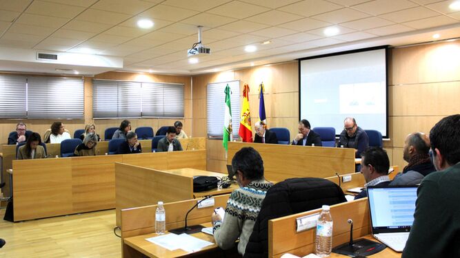 Pleno del Ayuntamiento de Aljaraque.