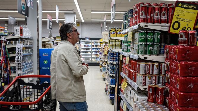 Supermercado en Huelva.