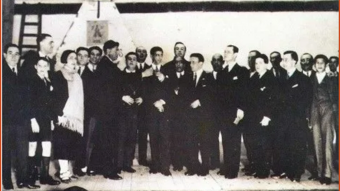 Acto de entrega de la Llave de Oro del Cante a Manuel Vallejo y de la II Copa Pavón a Manuel Centeno.
