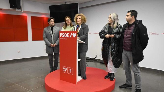 La secretaria general del PSOE de Huelva, María Eugenia Limón.