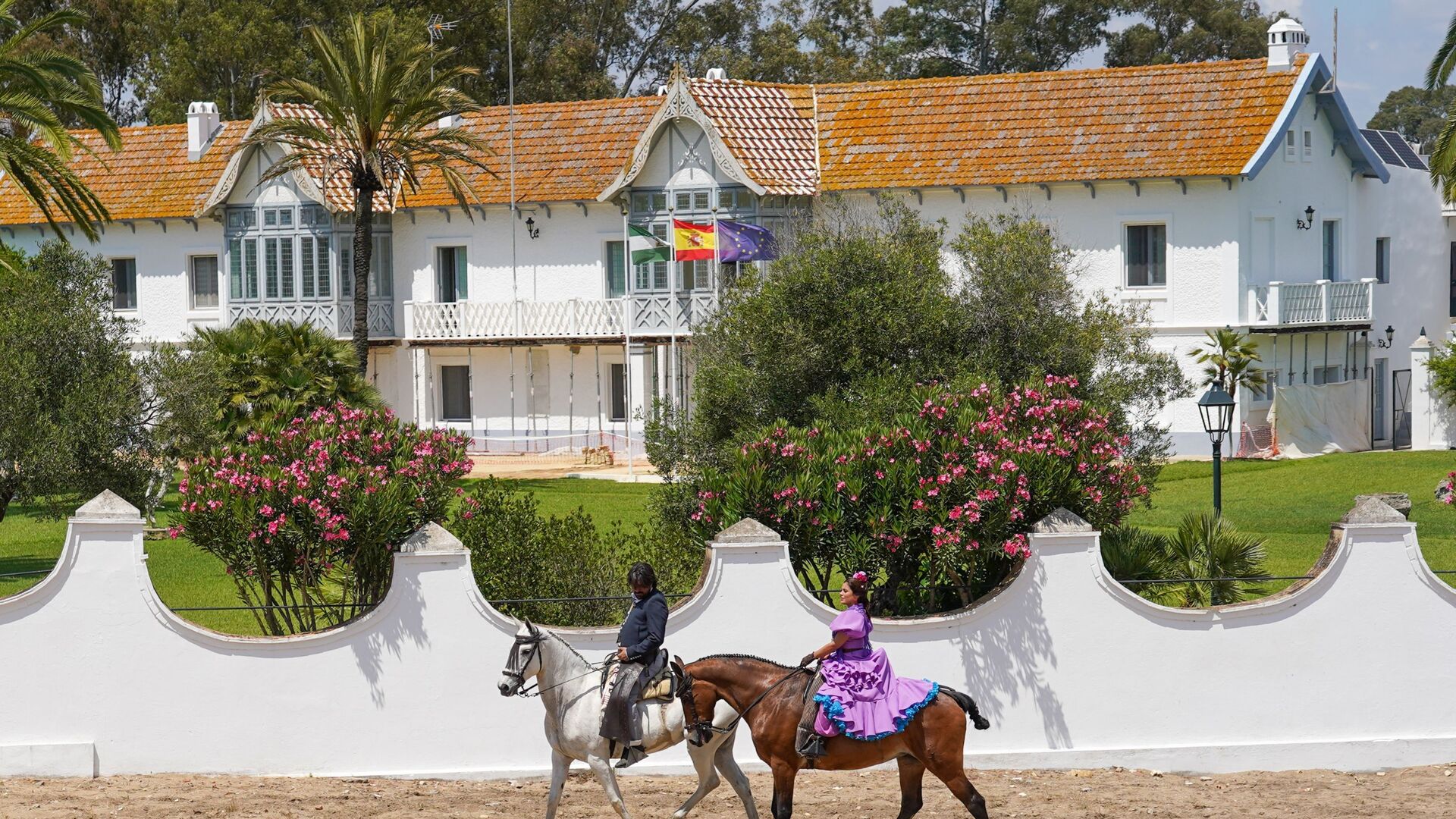 El bello palacio de Huelva donde los presidentes del Gobierno de Espa&ntilde;a pasan sus vacaciones