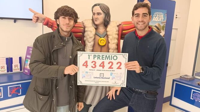 Cae el primer premio de la Lotería Nacional en la Administración de Lotería número 16 de Huelva