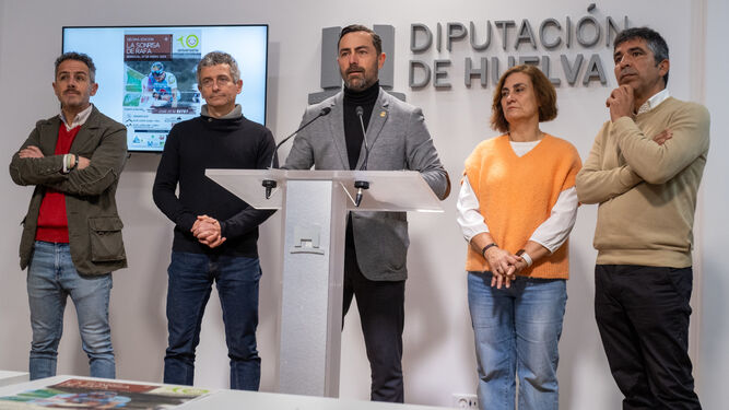 Presentación de 'La sonrisa de Rafa' en Diputación.