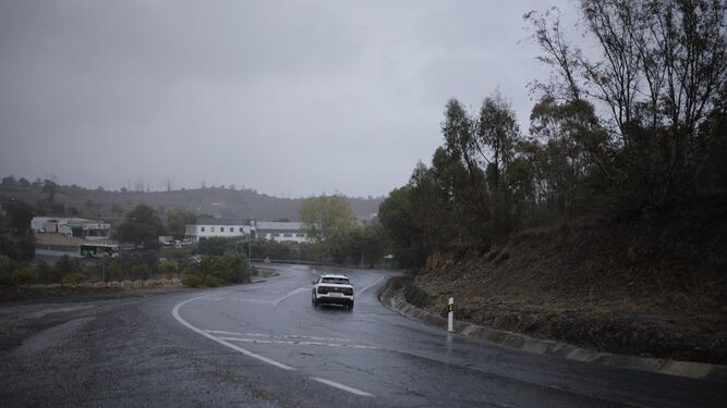 Lluvia abundante en la Sierra de Aracena y Picos de Aroche.