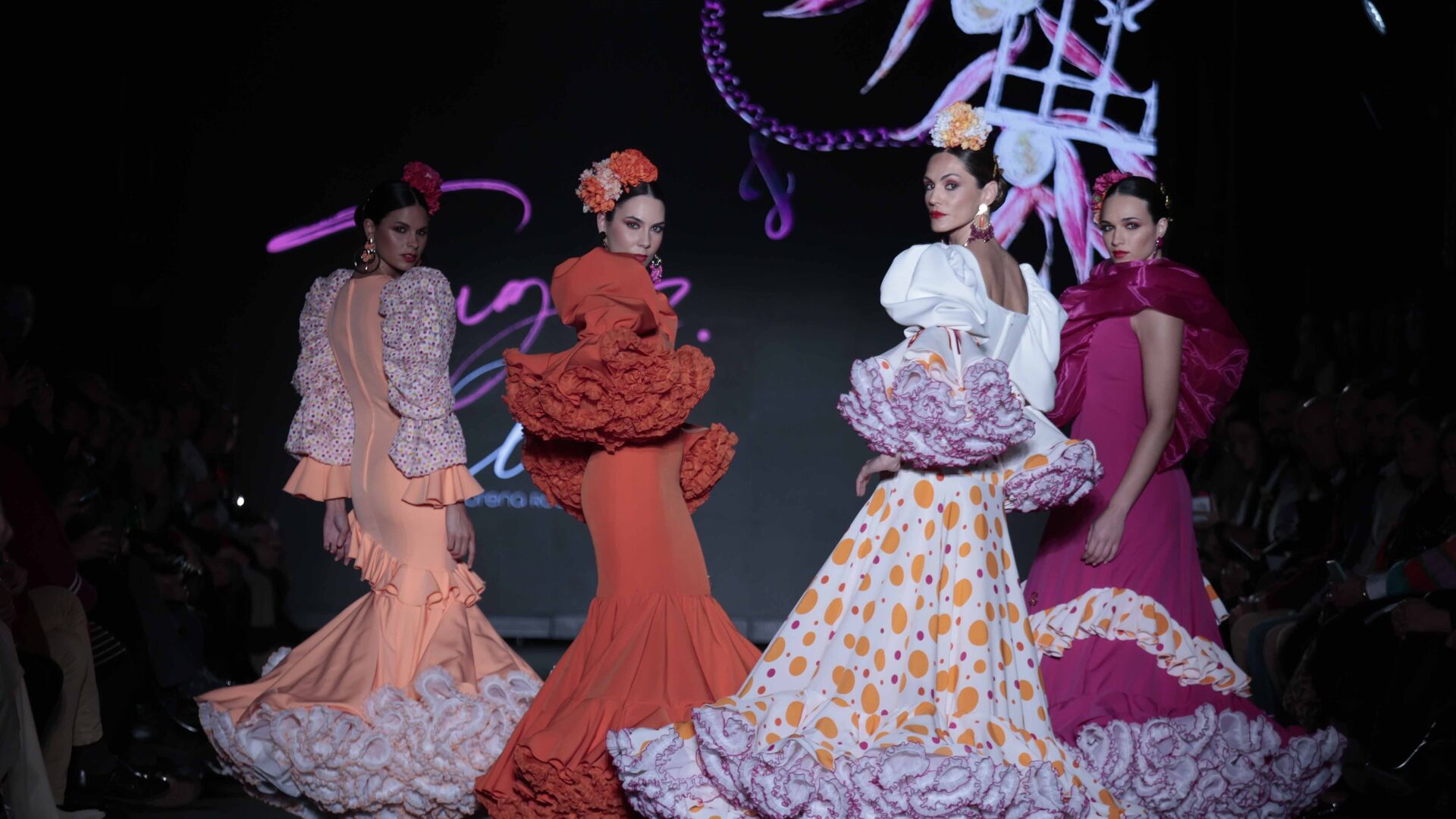 El desfile de Lorena Rodr&iacute;guez en We Love Flamenco 2024, todas las fotos