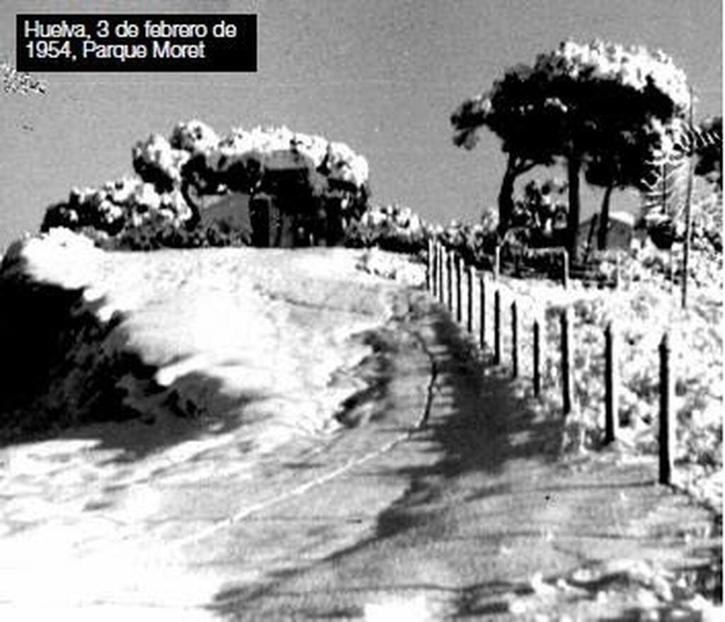 70 a&ntilde;os de la &uacute;ltima gran nevada de Huelva