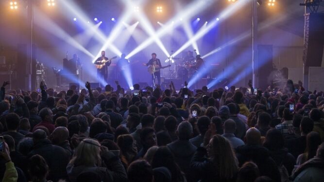 Imagen de archivo de un concierto por San Sebastián en Huelva