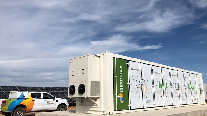 El nuevo sistema de almacenamiento de energía renovable de Iberdrola en Huelva creará 100 empleos verdes