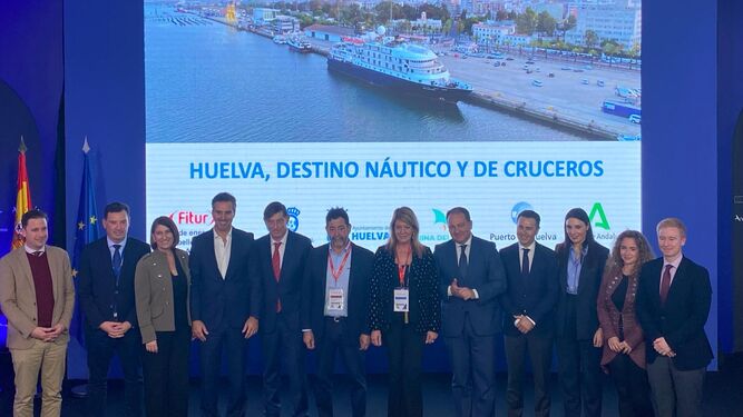 Presentación de Huelva como destino náutico y de cruceros.