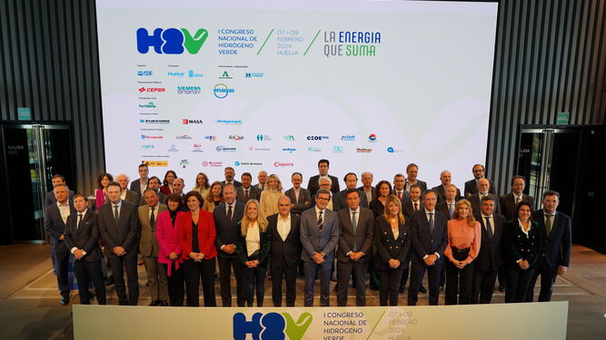 Imagen de la presentación del I Congreso Nacional de Hidrógeno Verde en Madrid
