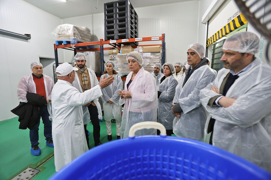 Im&aacute;genes de la visita a el Centro Innovador de Productos Agroalimentarios de la C&aacute;mara de Comercio de Huelva (Cidpa)