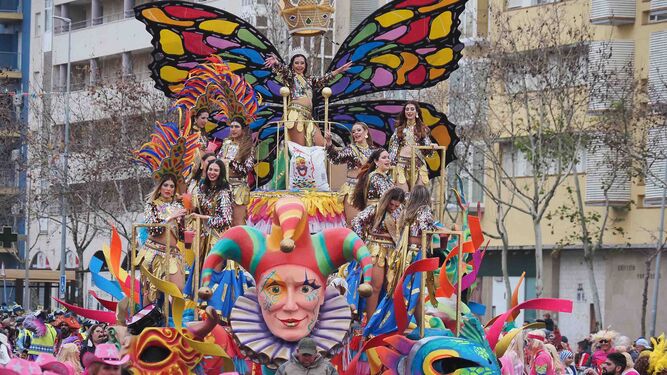 El pasacalles del Carnaval de Isla Cristina.