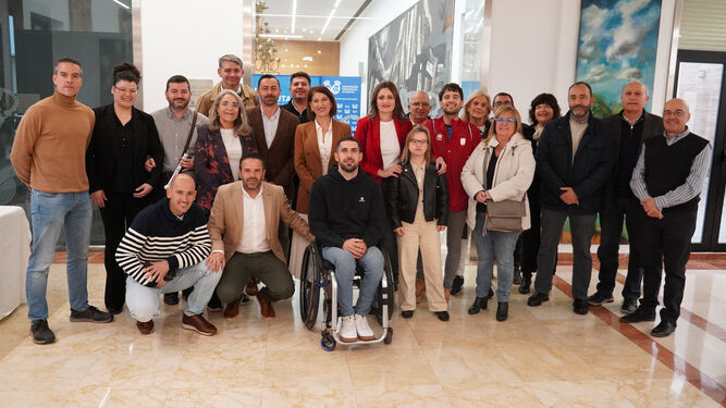 La Diputación de Huelva acoge la constitución de la Comisión Provincial de Deporte y Diversidad Funcional