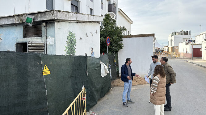 La obra para el traslado del transformador de Plaza Santa María en San Juan culminará este mes