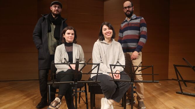 Bernat Prat, Helena Satué, Lara Fernández y Oriol Prat: el Cuarteto Cosmos en el Espacio Turina.