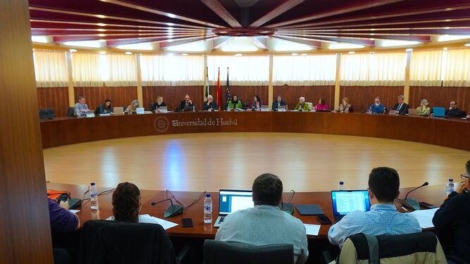 Consejo de Gobierno de la Universidad de Huelva.