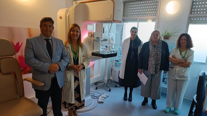 El Hospital de Riotinto incorpora un mamógrafo digital de última generación para mejorar la atención diagnóstica