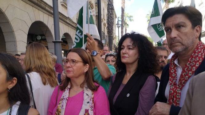 El PSOE pide un “basta ya” de los onubenses al deterioro de la sanidad pública