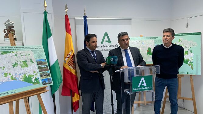 Presentación de las actuaciones de mejora en los montes públicos de Huelva.