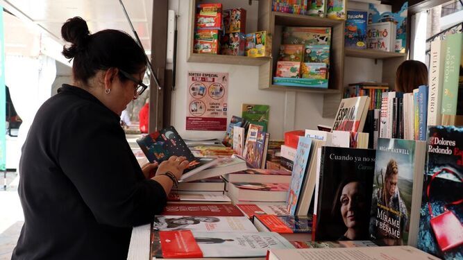 Imagen de la Feria del Libro de Huelva