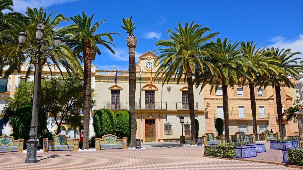 Ayuntamiento de Ayamonte en la Plaza de La Laguna