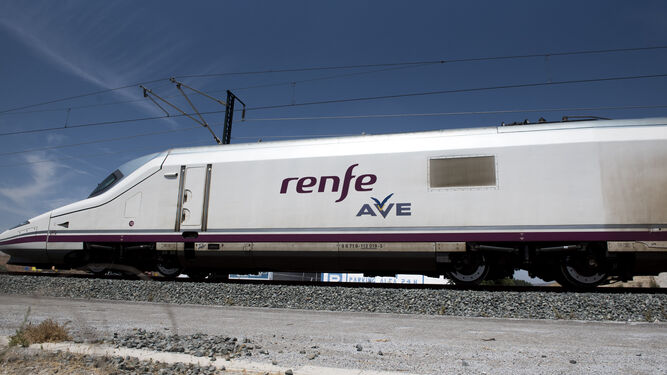 Modelo del AVE que ya funciona en la línea a Granada.