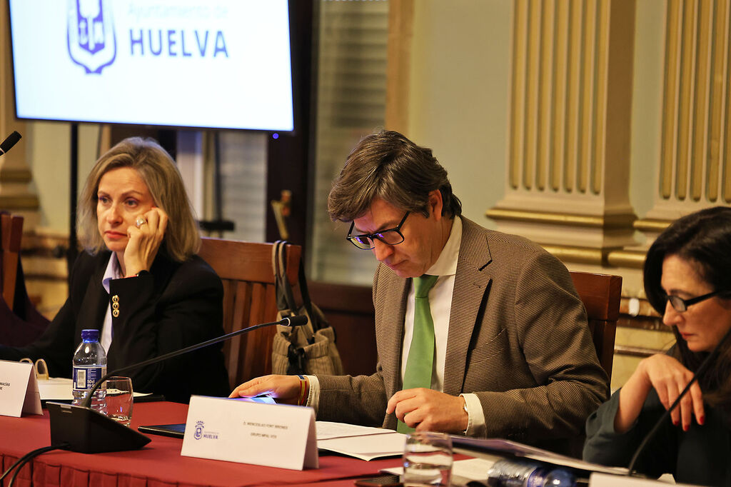 Im&aacute;genes del Pleno ordinario en el Ayuntamiento de Huelva correspondiente al mes de marzo