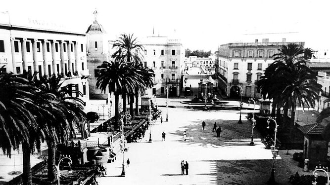 La Plaza de las Monjas de Huelva en una imagen de archivo.