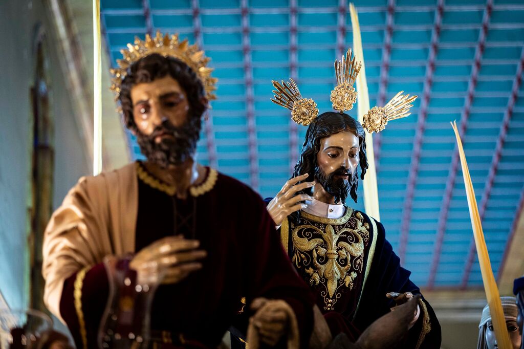 Las im&aacute;genes de Cristo Rey (Borriquita) en la Semana Santa de San Fernando 2024