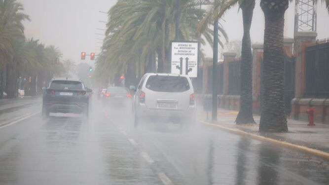 Lluvias este lunes en Huelva