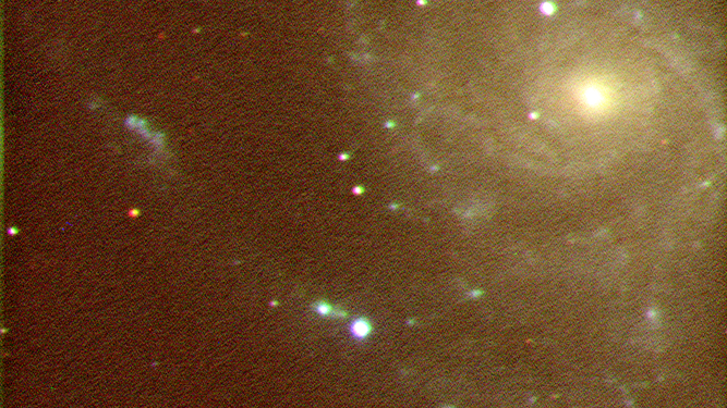 Las imágenes de una supernova: estrella supergigante roja "justo antes de morir"