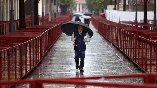 Imágenes del lluvioso sábado 30 de marzo en Huelva