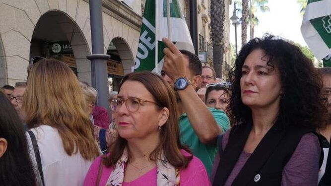 Lourdes Martin, secretaria de Sanidad del PSOE de Huelva y diputada provincial.