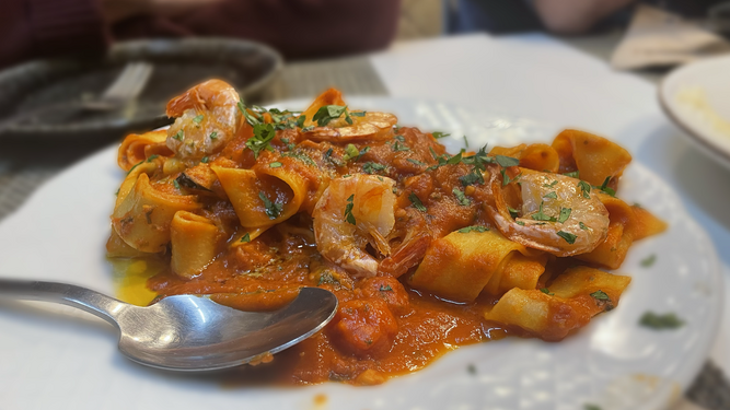 Comer en este restaurante es viajar a Italia sin salir de Huelva