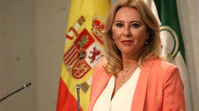 Carolina España, consejera de Economía, Hacienda y Fondos Europeos