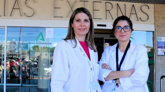 Las doctoras Marta Llanes y María Redondo impulsoras de esta iniciativa.